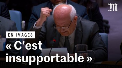L’ambassadeur palestinien à l’ONU fond en larmes en décrivant la mort d’enfants dans la bande de Gaza