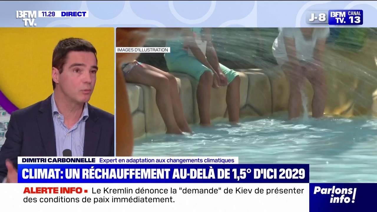 Record de températures au mois de mai : "Oui, c'est lié au réchauffement climatique", explique Dimitri Carbonelle, expert en adaptation aux changements climatiques
