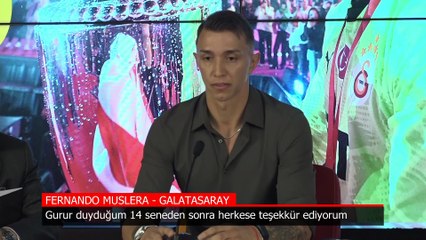 Fernando Muslera: Gurur duyduğum 14 seneden sonra herkese teşekkür ediyorum
