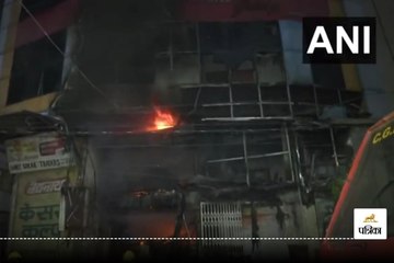 राजधानी के मेडिकल कॉम्प्लेक्स में लगी भीषण आग