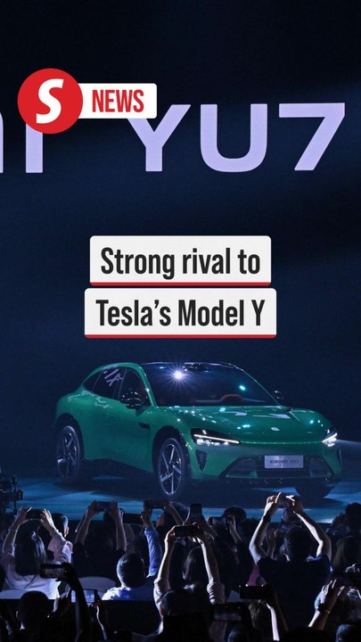 Xiaomi's Tesla Y rival YU7 hits showrooms in Beijing