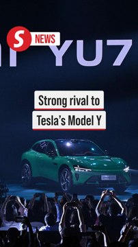 Xiaomi's Tesla Y rival YU7 hits showrooms in Beijing