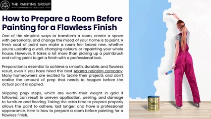 How to Prepare a Room Before Painting for a Flawless Finish