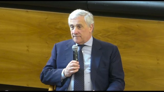 Tajani: non c'è bacchetta magica per M.O., noi determinati per pace