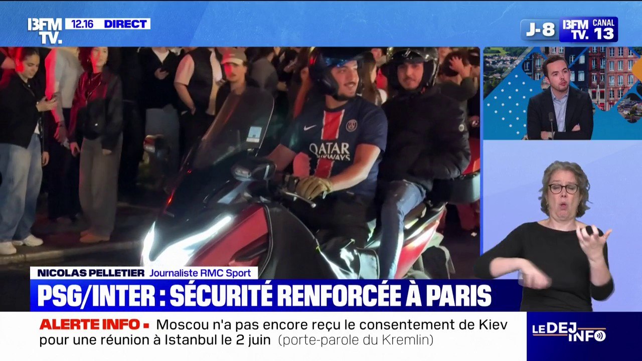 PSG-Inter: Bruno Retailleau demande un "renforcement des dispositifs de sécurité" à l'occasion de la finale de Ligue des Champions ce samedi