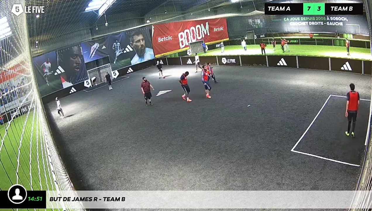 But de James R - Team B