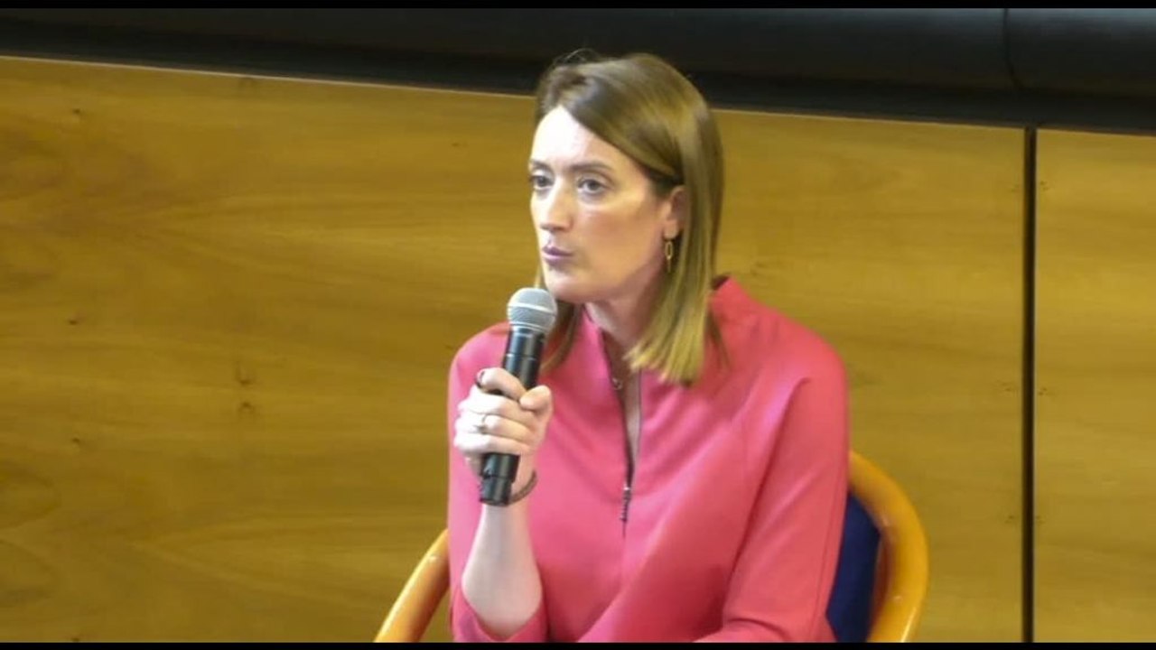 Ue, Metsola: mai smettere di guardare alla catastrofe che c'è a Gaza