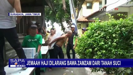 Larang Jemaah Haji Bawa Air Zamzam dari Tanah Suci, Ini Penjelasan PPIH Embarkasi Surabaya
