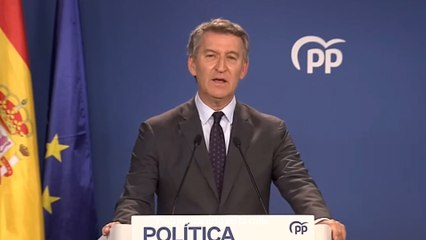 Feijóo anuncia una manifestación el 8 de junio en Madrid contra Sánchez y su Gobierno