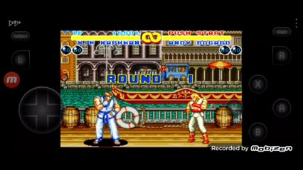 Fatal Fury 2 Kim Kaphwan vs Andy Bogard fala de vitória do Kim Kaphwan em português