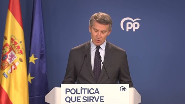 Feijóo afirma que la degradación del Gobierno es total : Es un estado de putrefacción