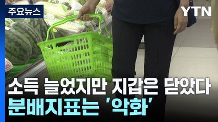 소득 늘었지만 지갑은 닫았다...분배지표는 '악화' / YTN