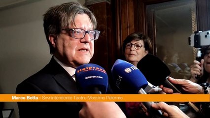Teatro Massimo di Palermo, Betta "Grandi novità per stagione estiva"