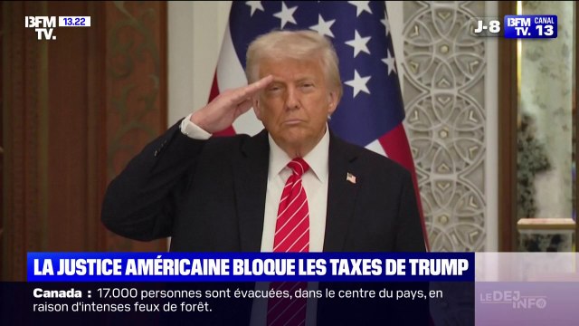 Droits de douane: la justice américaine bloque les taxes de Donald Trump