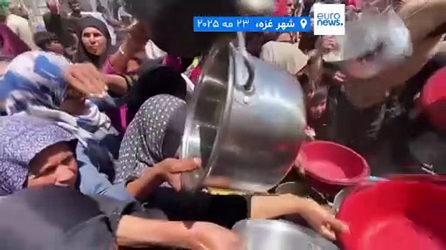 هجوم آوارگان فلسطینی به انبار مواد غذایی سازمان ملل در غزه دست کم ۲ کشته به جا گذاشت