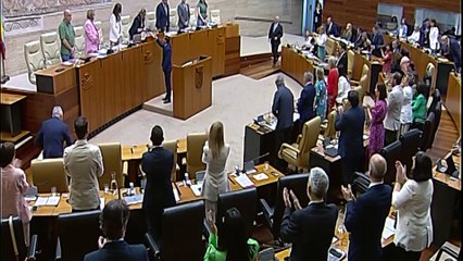 Gallardo toma posesión como diputado en Asamblea de Extremadura y participa en su primer pleno