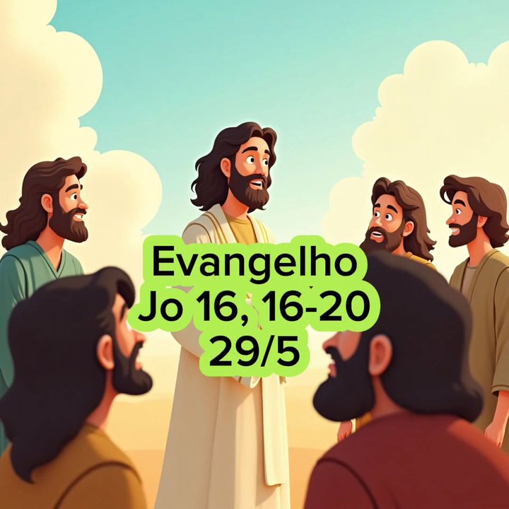 Evangelho Jo 16, 16-20