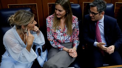 Yolanda Díaz reclama al PSOE "contundencia" y "depurar responsabilidades" contra Leire Díez