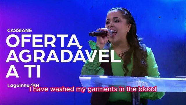Oferta agradável a Ti (Offering Pleasant to You) - Cassiane #musicaevangelica #gospelmusic #louvores #jesus #bíblia #cassiane #ofertaagradavelati