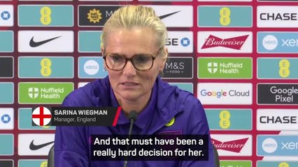 Wiegman disappointed with Earps' shock retirement