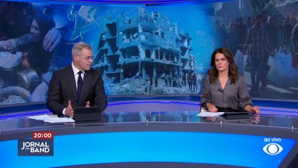 Embaixador da Palestina chora ao falar sobre morte de crianças em Gaza