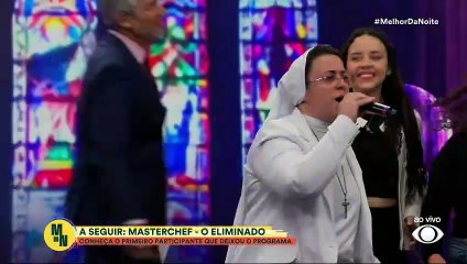 Freiras do BeatBox lançam hit "Vocação" no palco do Melhor da Noite