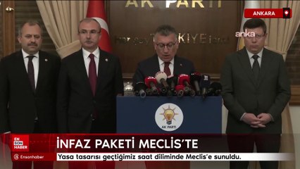 Abdullah Güler: İnfaz paketi Meclis'te