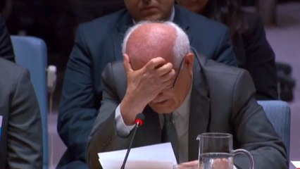 Representante de Palestina en la ONU rompió en llanto por muerte de niños en Gaza