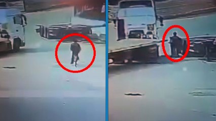 16 yaşındaki bisikletli öğrencinin TIR'ın altında kalarak öldü; şoför kaçtı