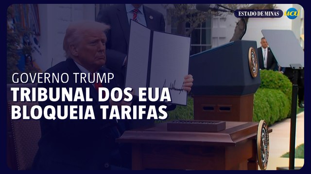 Tribunal dos EUA bloqueia tarifas recíprocas de Trump