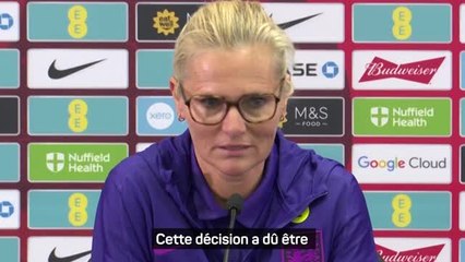 Angleterre - Wiegman déçue par la décision de Mary Earps