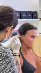 Double the Holes, Double the Swag. ✨ #FlatAndForwardHelix #flatpiercing #forwardhelix #helixpiercing