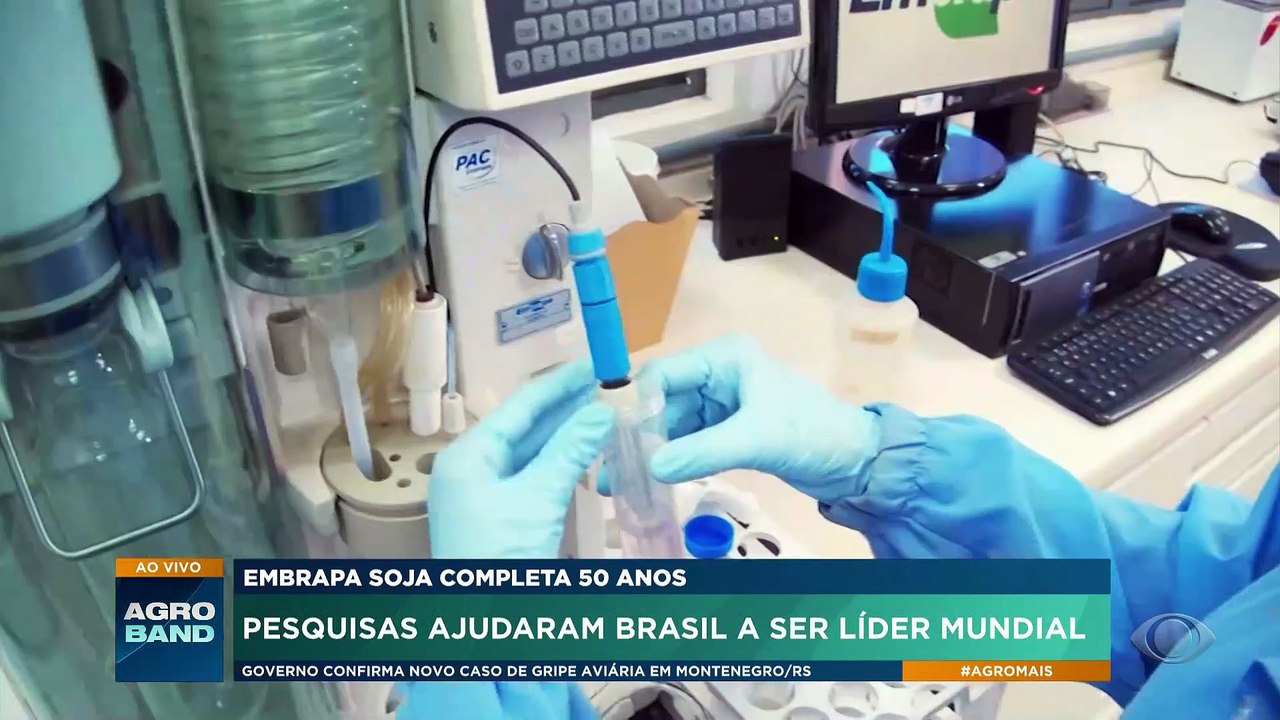 Embrapa Soja celebra 50 anos; veja os avanços da pesquisa