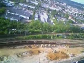 minimag en folie sur chantier+crash