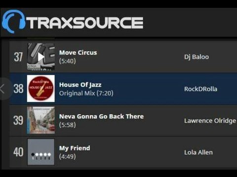 RockDRolla (Ray Grooves) - House Of Jazz (original mix)