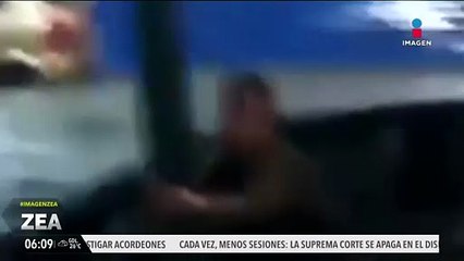 Lluvias dejan bajo el agua a automóviles en León, Guanajuato