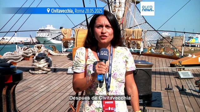 A bordo del Amerigo Vespucci: la historia de Italia en los puertos del Mediterráneo y del mundo