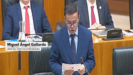 Bronca en la Asamblea de Extremadura