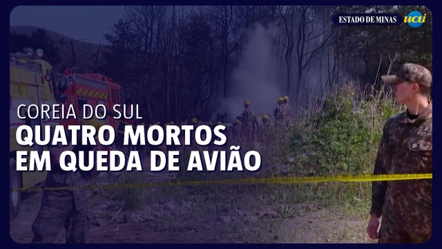 Quatro mortos em queda de avião militar na Coreia do Sul