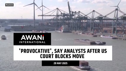 'Provocative', say analysts after US court blocks move