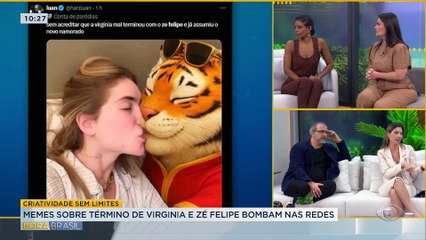 Zé Felipe pede que fãs parem de atacar Virgínia: 'Não foi ela que terminou'