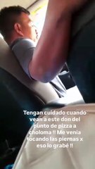 'Hey porqué me toca': hondureña expone abuso de taxista