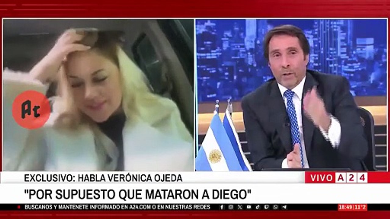 Verónica Ojeda aseguró que Maradona sería libertario porque a Dieguito Fernando le gusta Milei