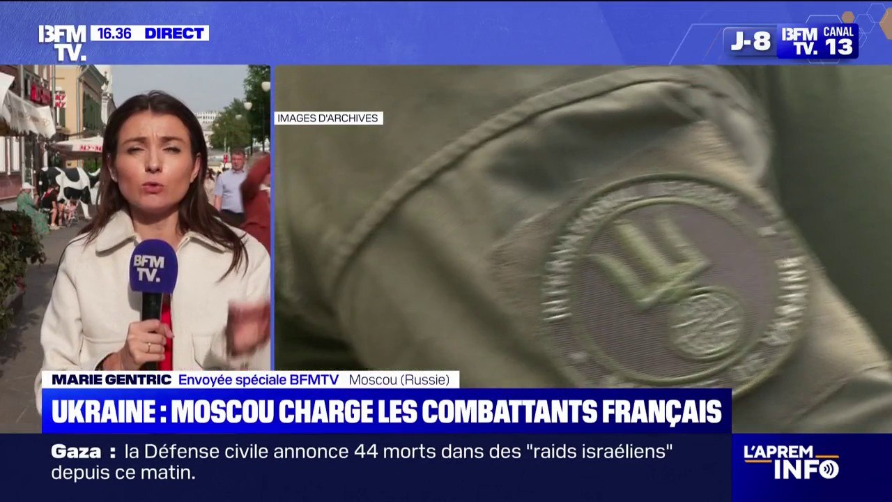 Ukraine: la porte-parole du ministère des Affaires étrangères russe charge les combattants français