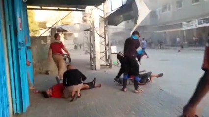 Al menos un muerto y varios niños heridos al bombardear un dron israelí un campamento de refugiados