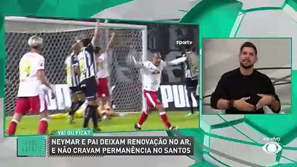 Neymar vai renovar com o Santos? Cicinho e Dracena discutem futuro do camisa 10