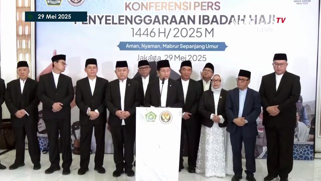 [FULL] Menag Nasaruddin Ingatkan Jemaah Haji Cuaca Ekstrem hingga Bahas Visa Haji Furoda