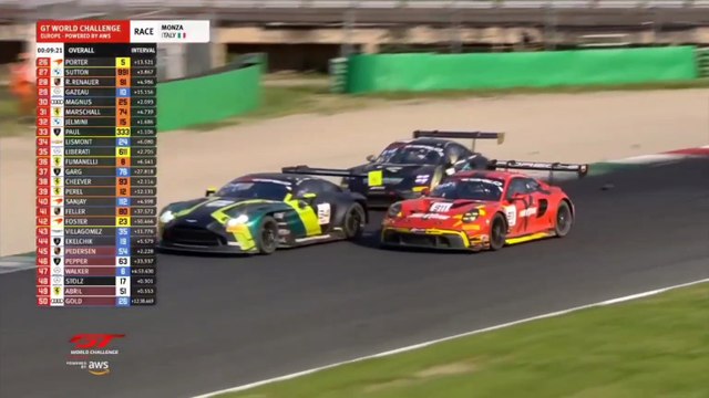 GT World Challenge 2025 Monza Race Epic Battle Chaves Preining Guven