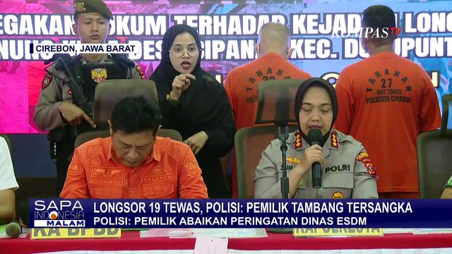 Pemilik Tambang di Cirebon Jadi Tersangka Longsor, Polisi Usut 'Permainan' soal Izin