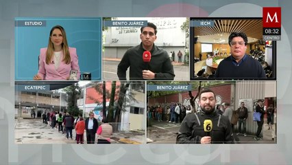 Se instala casilla especial para votar en la alcaldía Benito Juárez